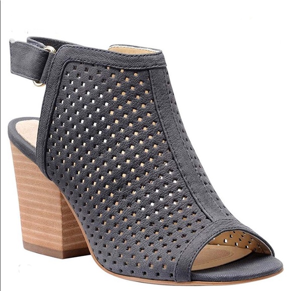 Isola Shoes - NWOB Isola Lora Perforated Open-Toe Bootie